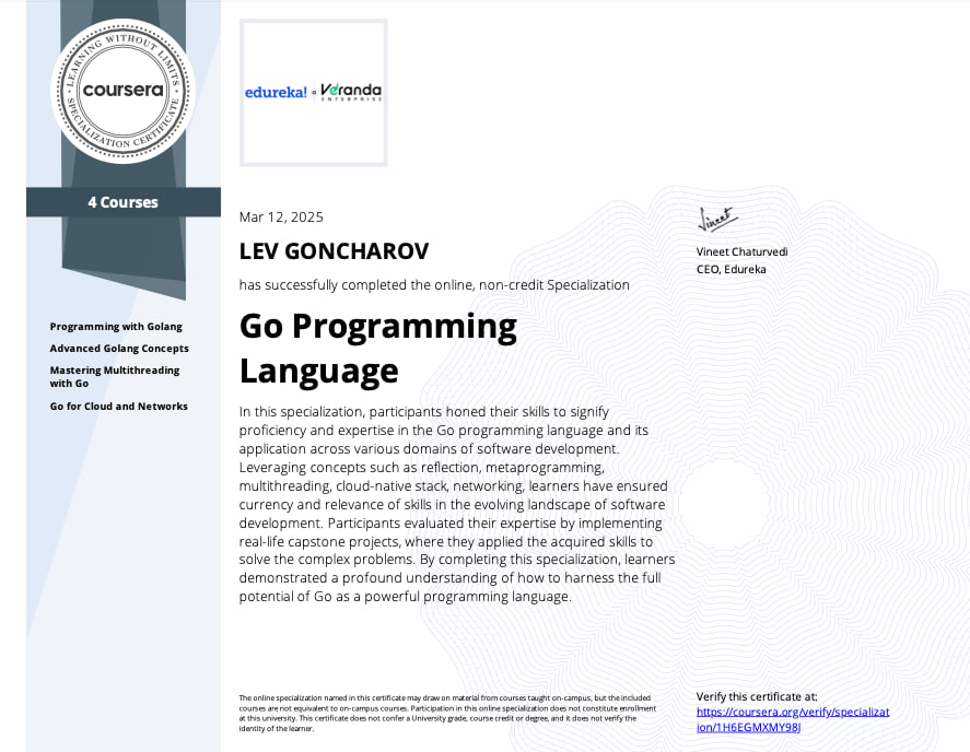 Go Programming Language
